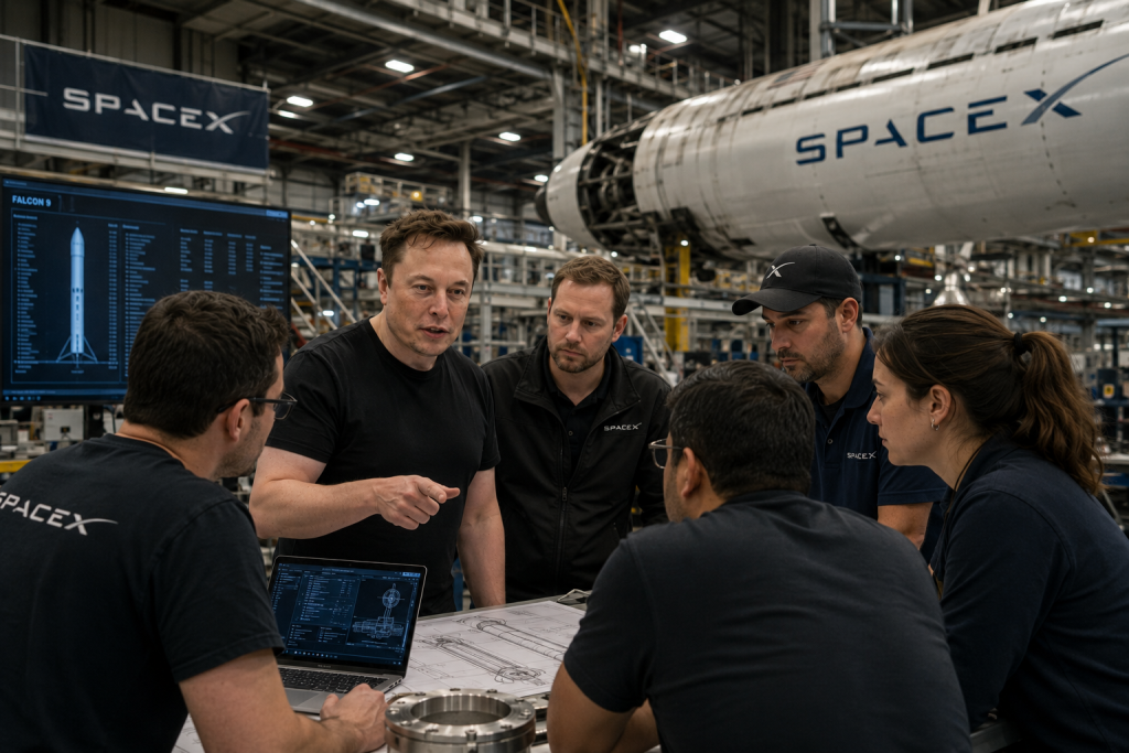 Why SpaceX stock is slipping over 4% on Monday