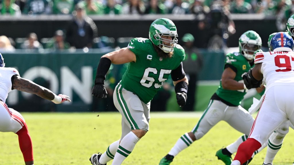 Lane Johnson is expected to practice on Friday