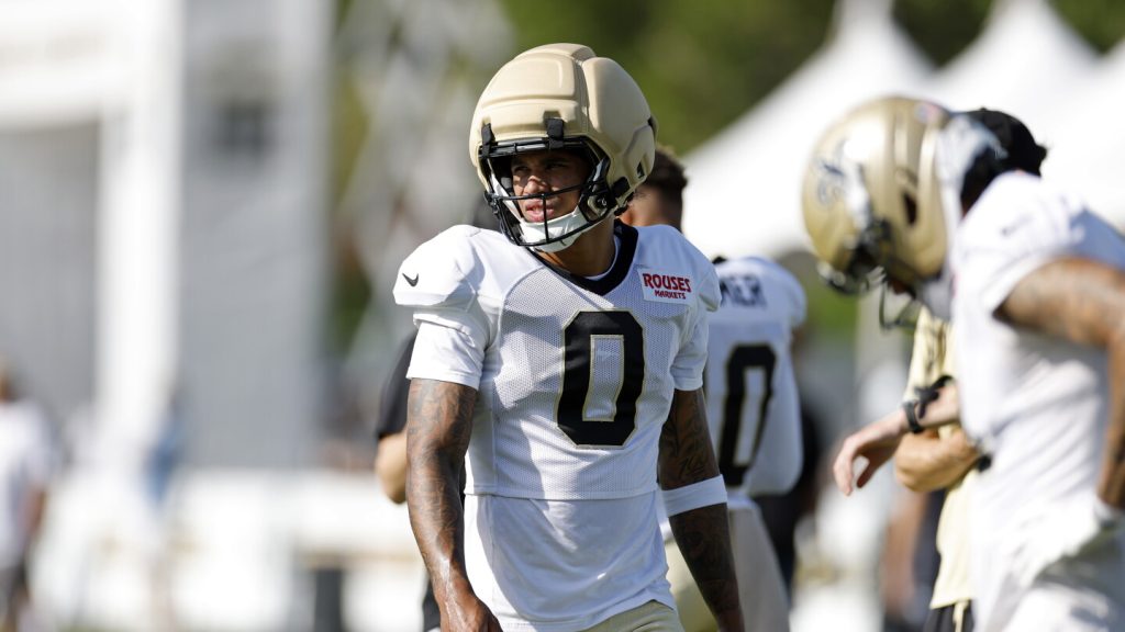 Report: Saints first-round pick Jordyn Tyson to miss two months with hamstring injury