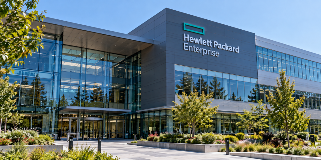 Why is HPE stock gaining today?